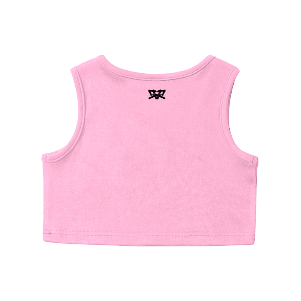 Cropped Tank Top Pink