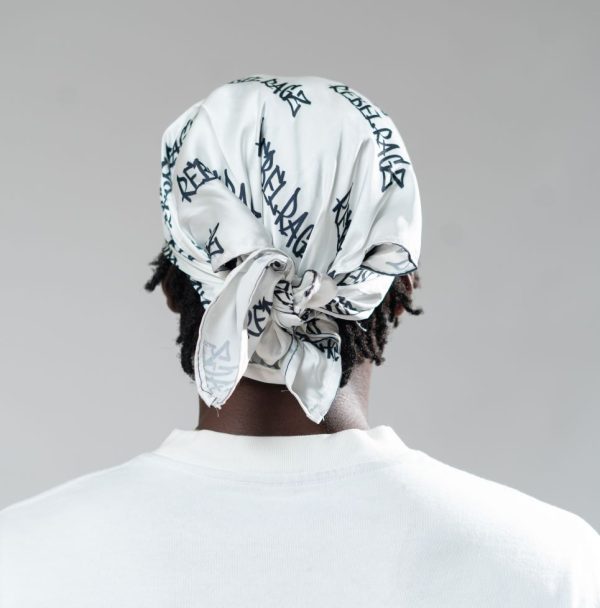 White Scarf Text